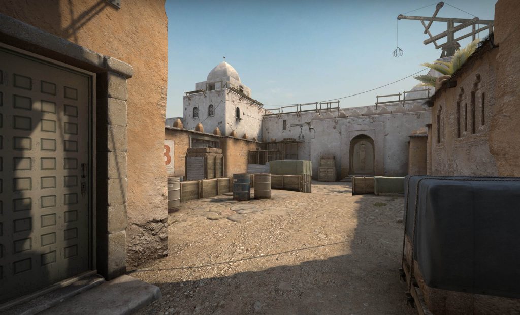  old Back Plat on Dust 2.