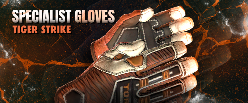 Specialist Gloves - Tiger Strike