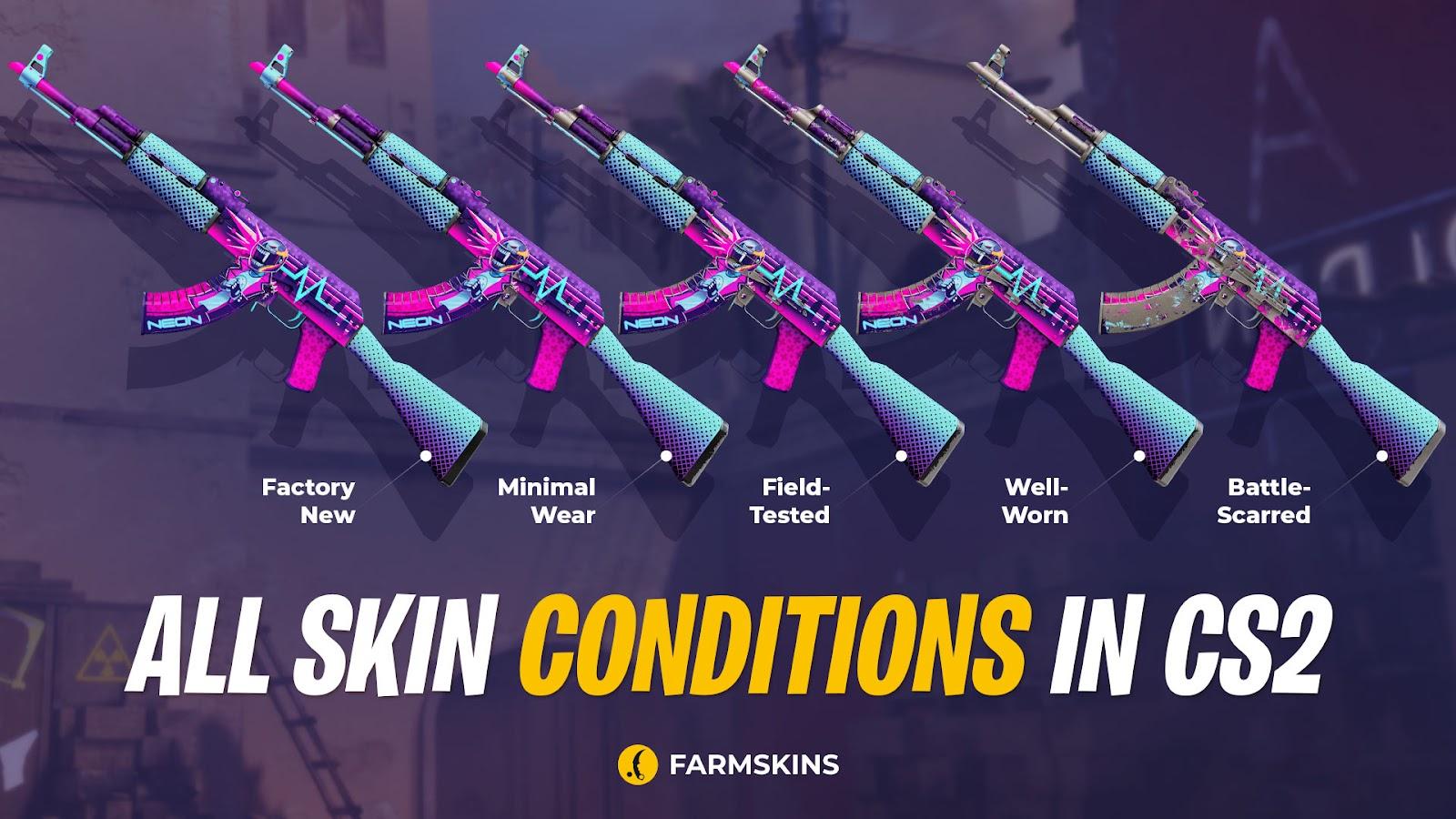 All CS2 skin conditions