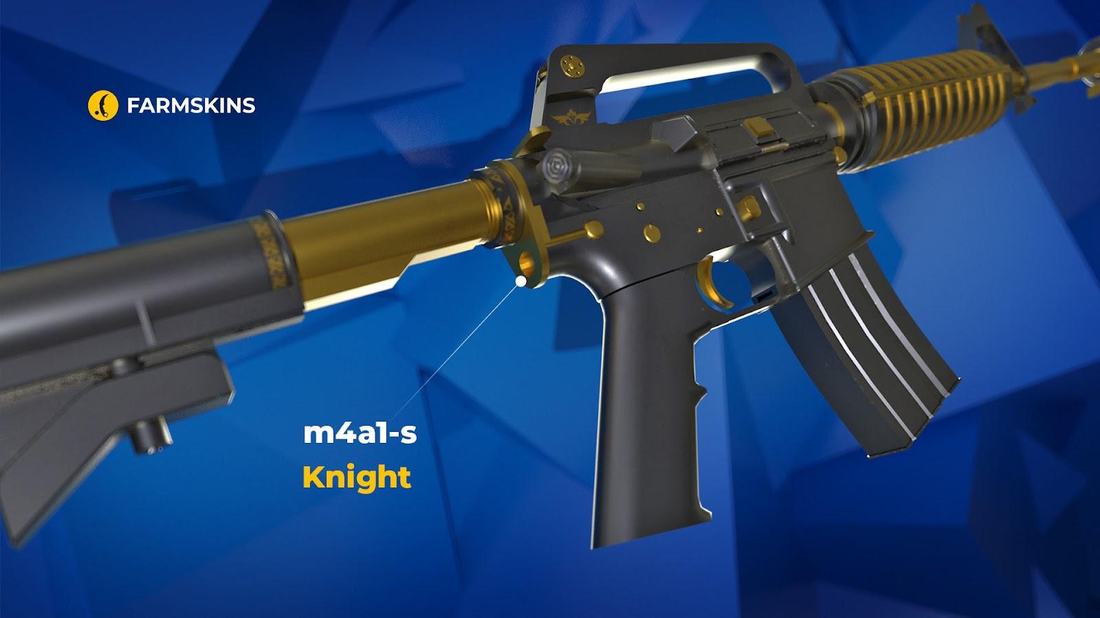 M4A1-S Knight CS2 skin