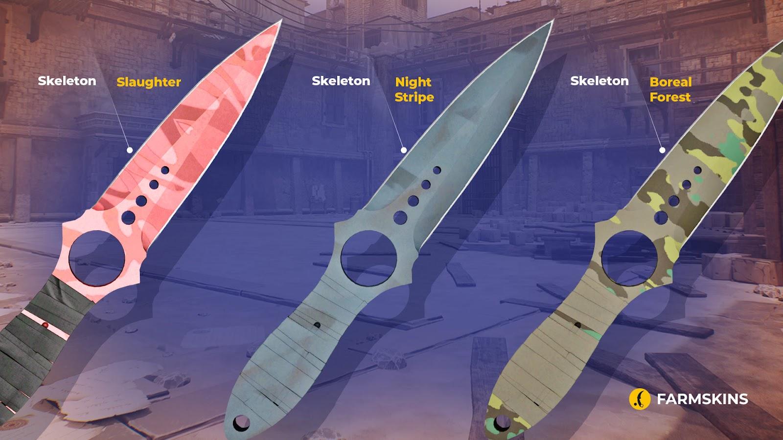 CS2 Skeleton knife 