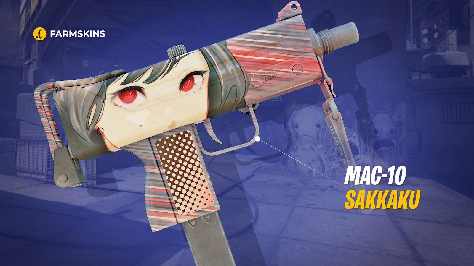 MAC-10 Sakkaku CS2 skin