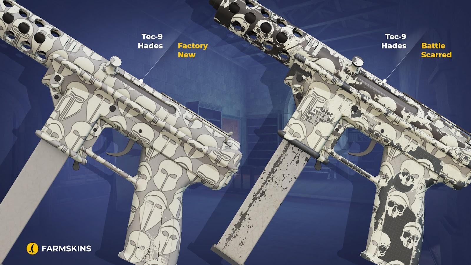 Tec-9 Hades CS2 skin