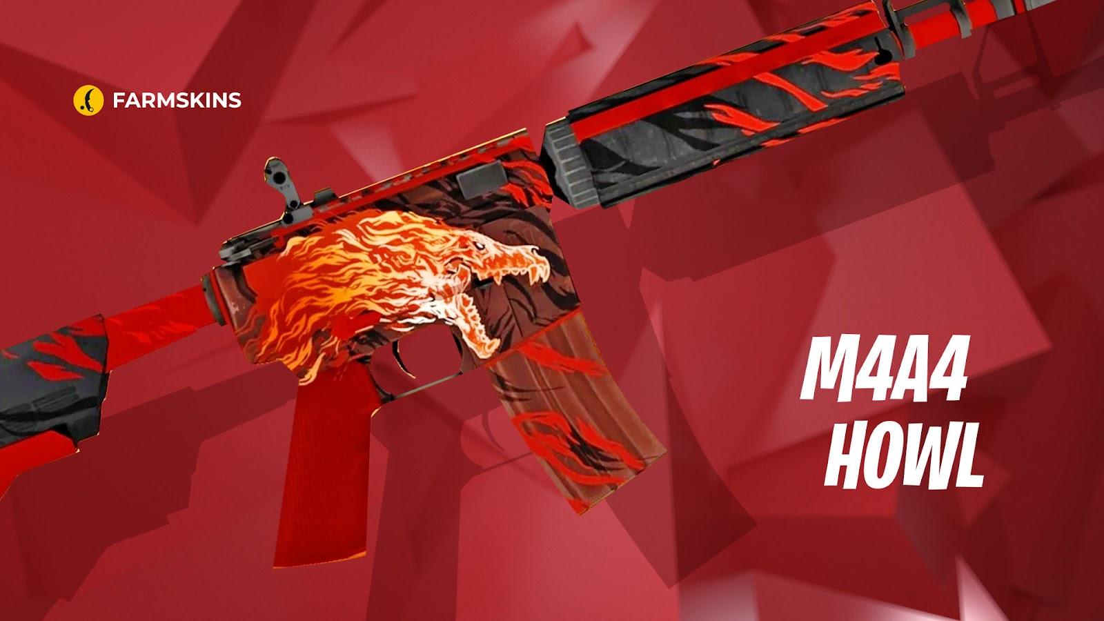 M4A4 Howl CS2 skin