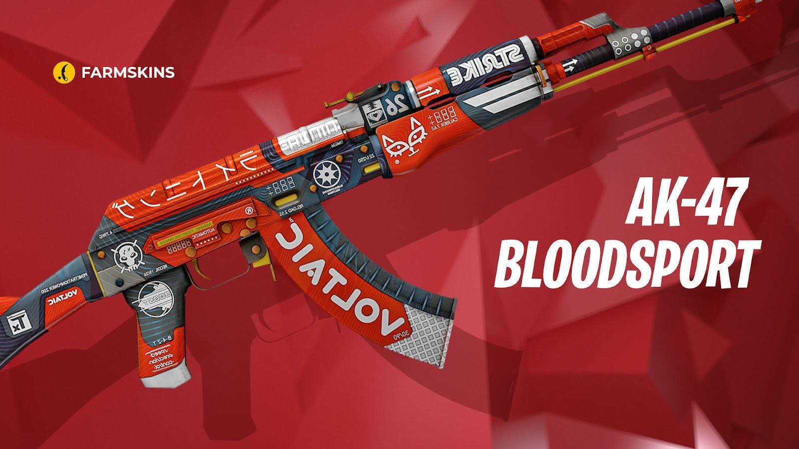 AK-47 Bloodsport CS2 skin