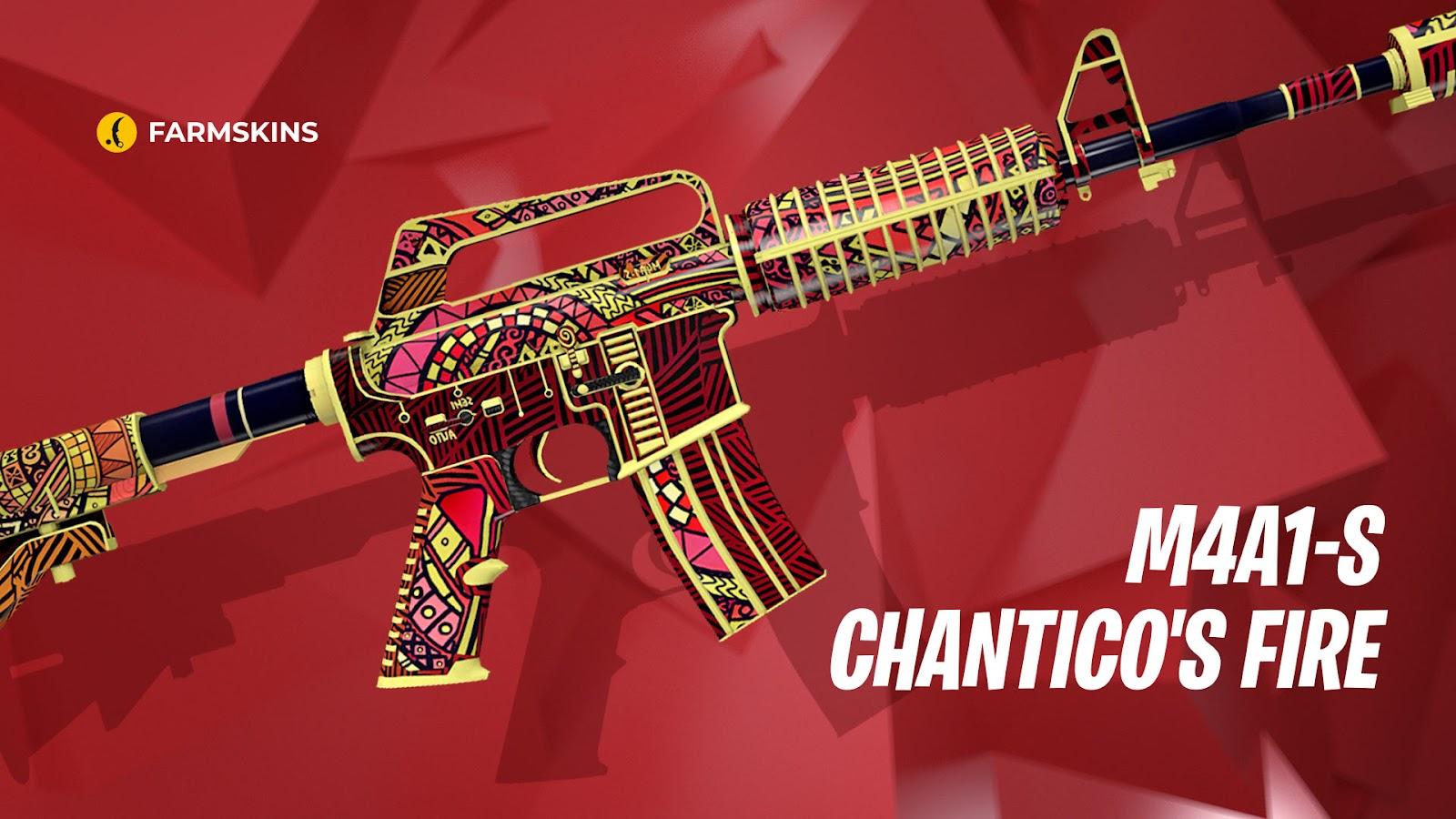 M4A1-S Chantico's Fire CS2 skin