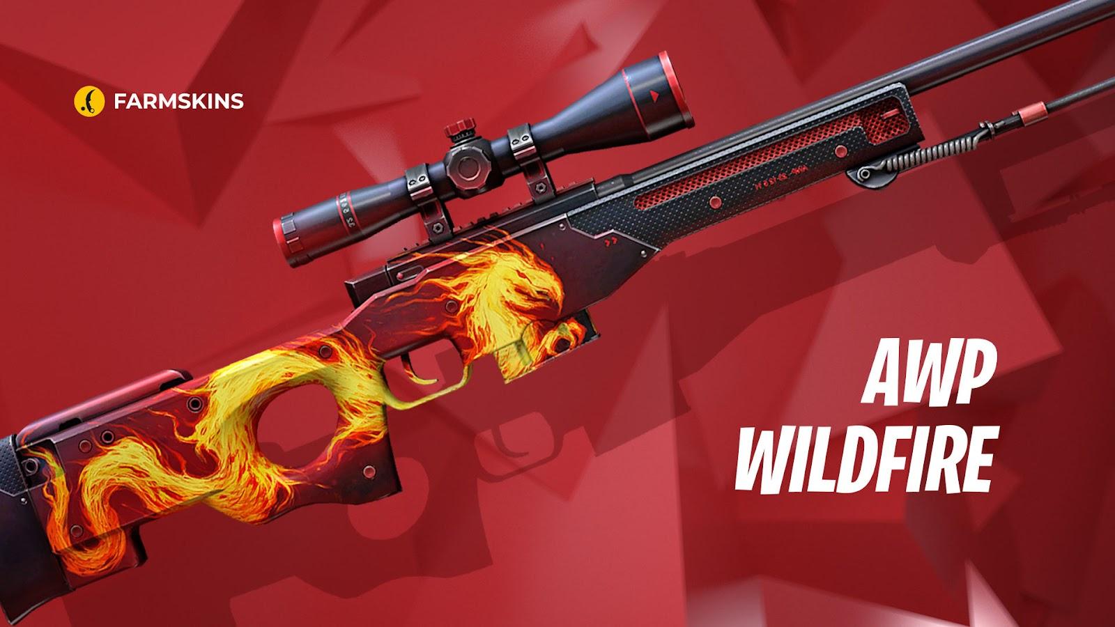 AWP Wildfire CS2 skin