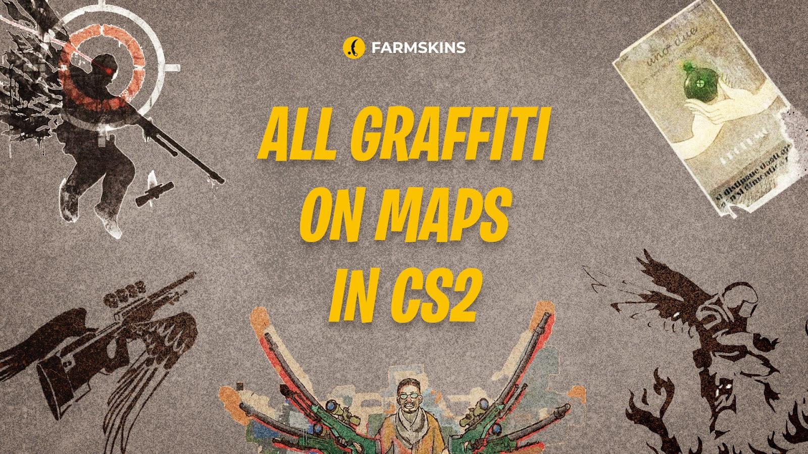 all graffiti on maps in CS2