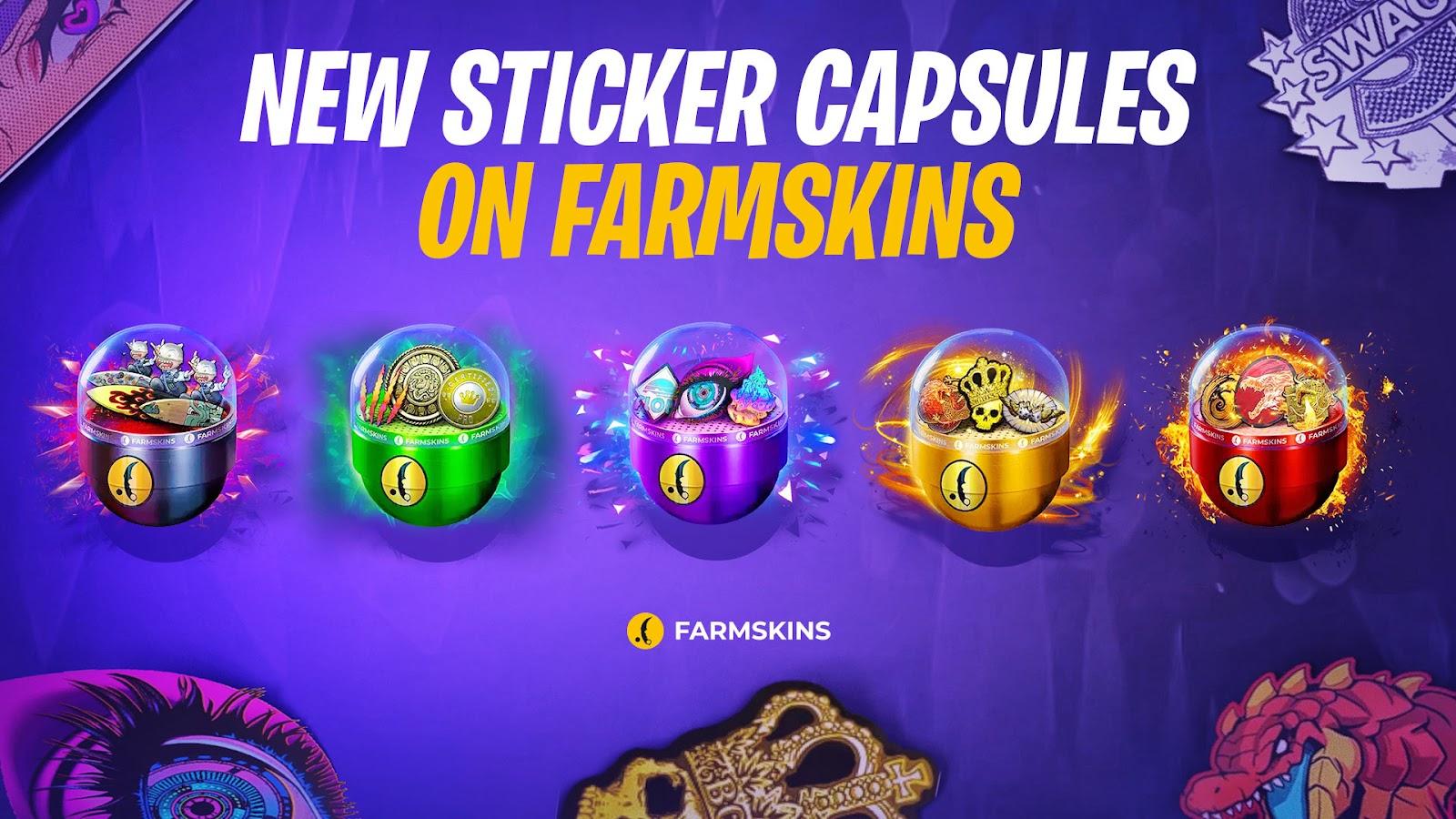 New Sticker Capsules on Farmskins