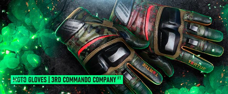 Moto Gloves 3rd Commando Company (Field-Tested)